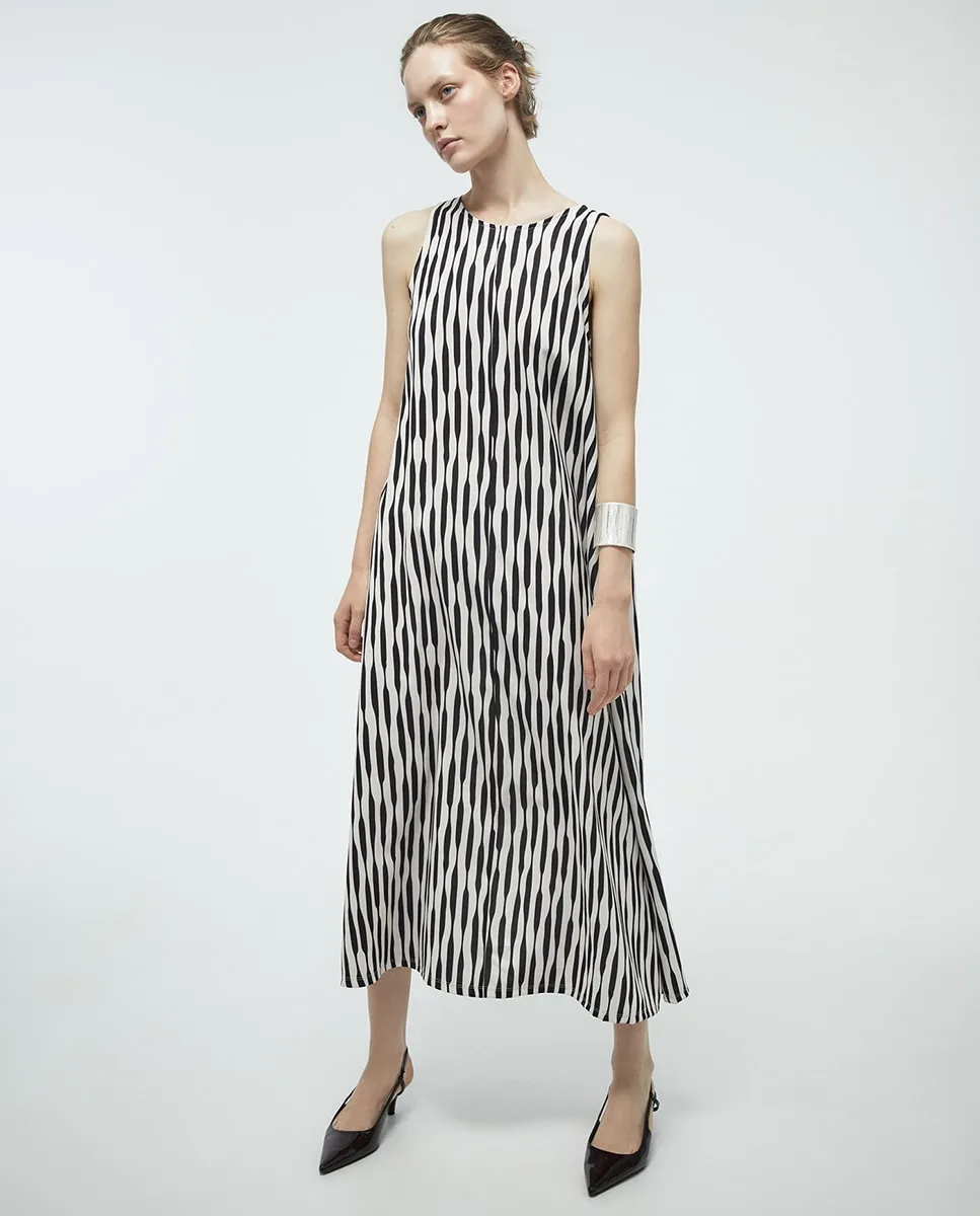 

Платье с легким юбкой Sfera, мультиколор