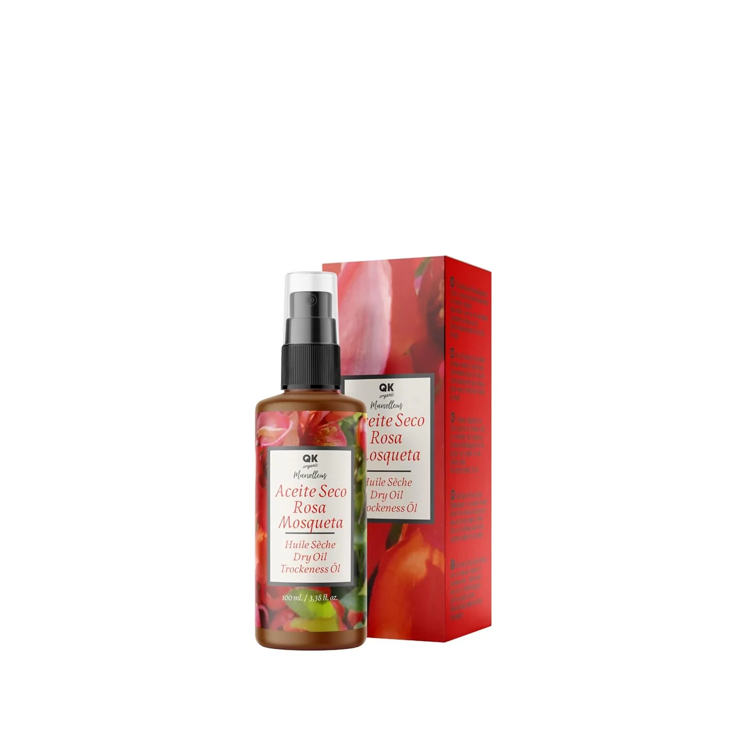Масло для лица Qknatur — Сухое масло шиповника QKnatur, Qknatur, 100 мл
