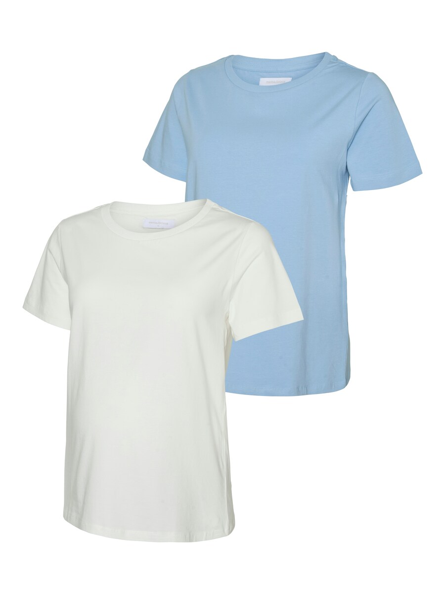 

Рубашка MAMALICIOUS MLMIA, цвет Light blue/White