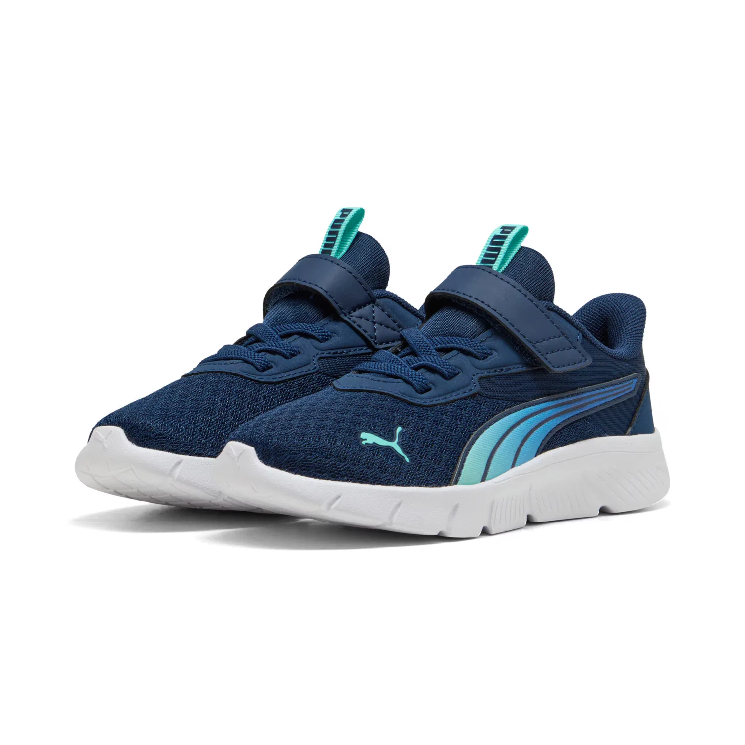 Кроссовки Puma синего, темно-синего и лазурного цветов — фото 4