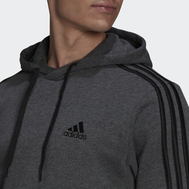 Спортивная толстовка Adidas, темно-серый/черный — фото 4