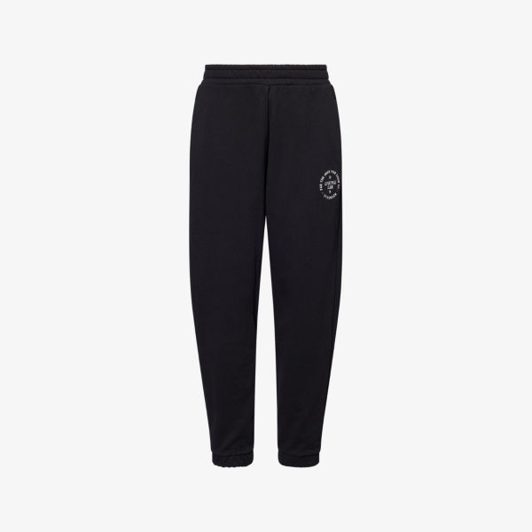 

Спортивные брюки Lifestyle club из хлопкового джерси с принтом Gymshark, черный