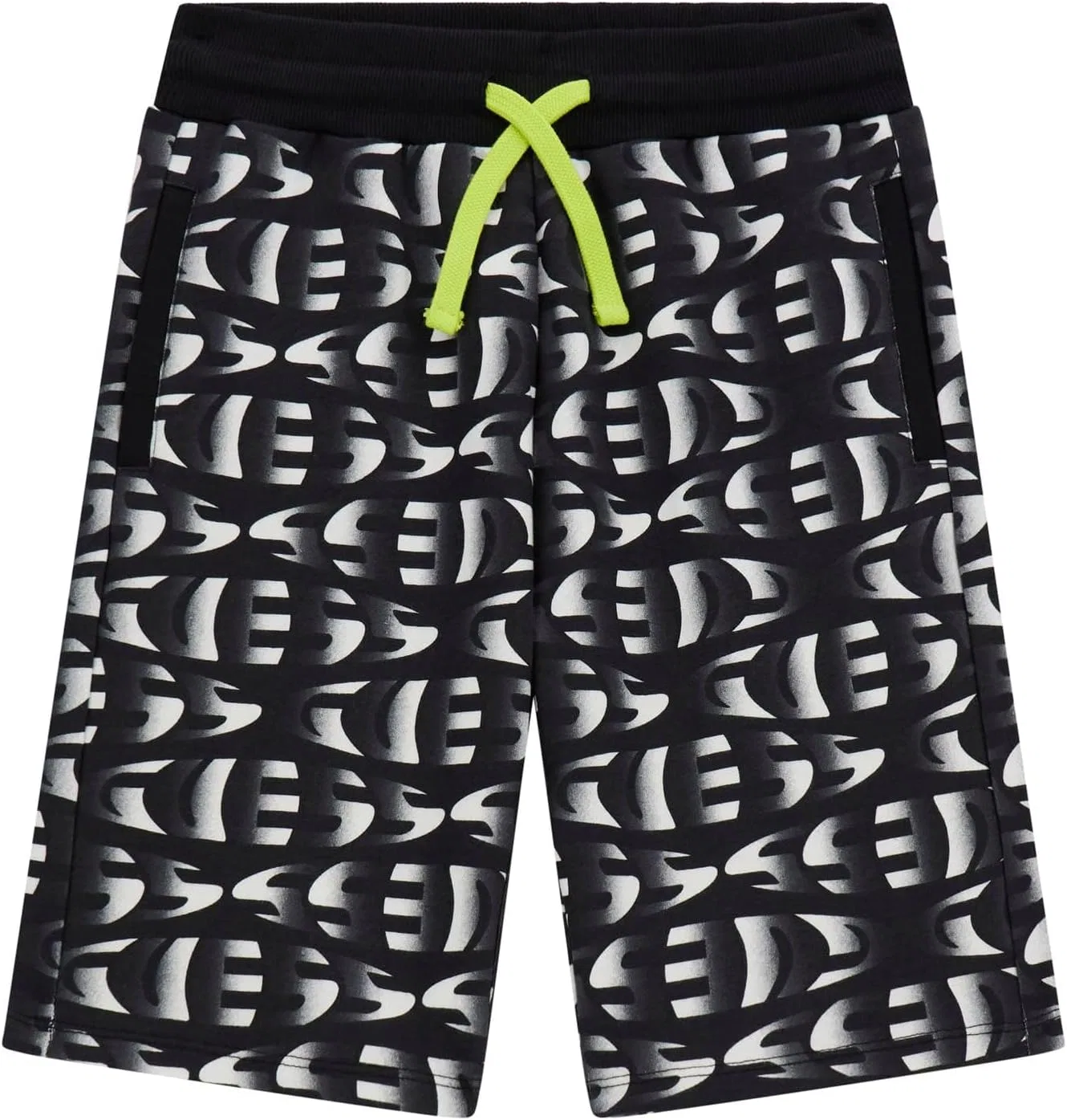 Детские экологичные спортивные шорты GUESS, Mystique Illusion Print