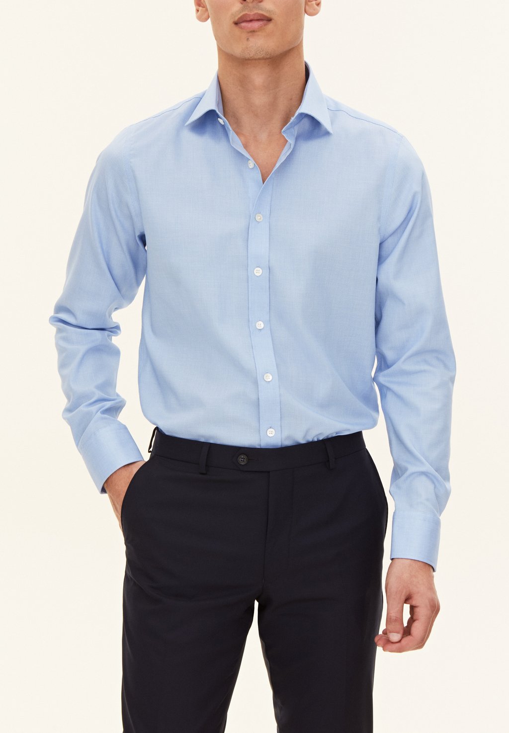 

Элегантная рубашка SLIM FIT Oscar Jacobson, светло-голубой