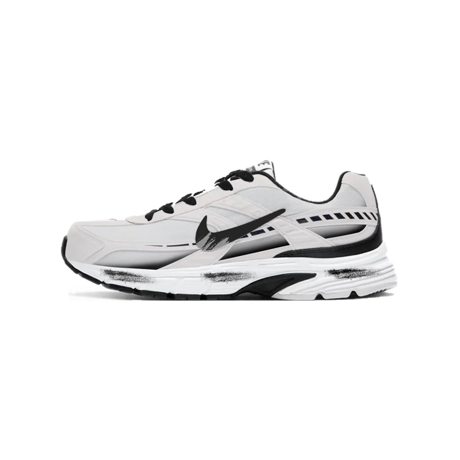 

Nike Кроссовки для бега Initiator с амортизацией, дышащие, с поддержкой, низкие, мужские, белые