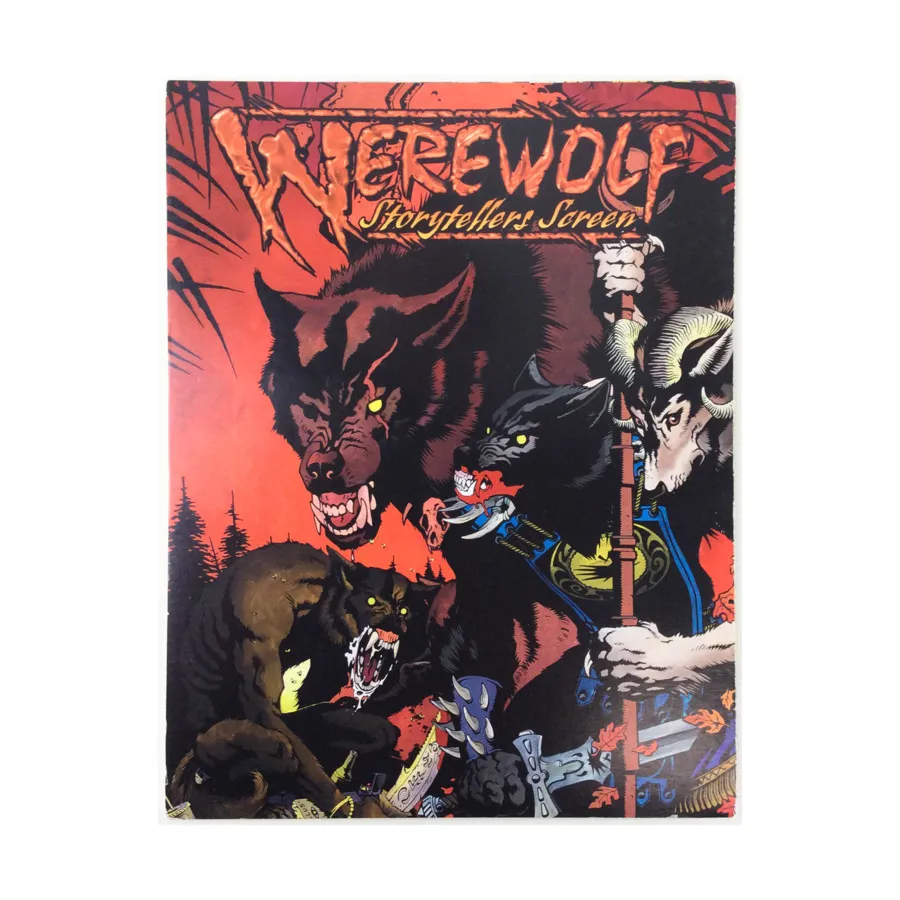 

Storyteller's Screen & Companion (3-е издание) — только экран!, Werewolf - The Apocalypse - Core Books, Sourcebooks, & Story Books