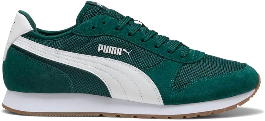 

Мужские кроссовки PUMA St Miler со шнуровкой для повседневной носки - зеленые