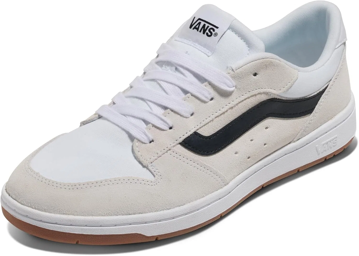 Мужские замшевые кроссовки Vans Ryland, белые/черные
