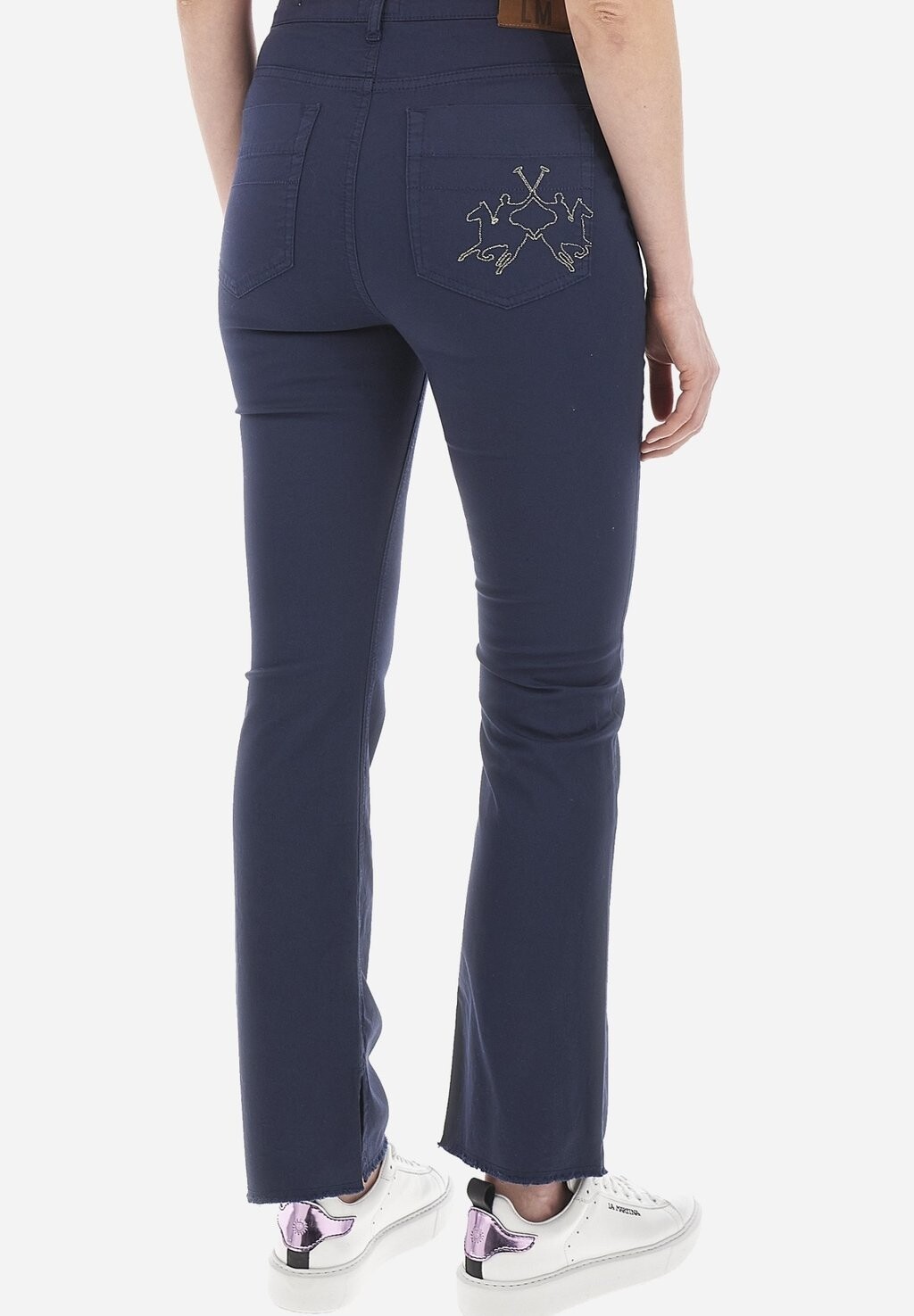 

Брюки WOMEN'S 5-POCKET TROUSERS La Martina, сине-серый