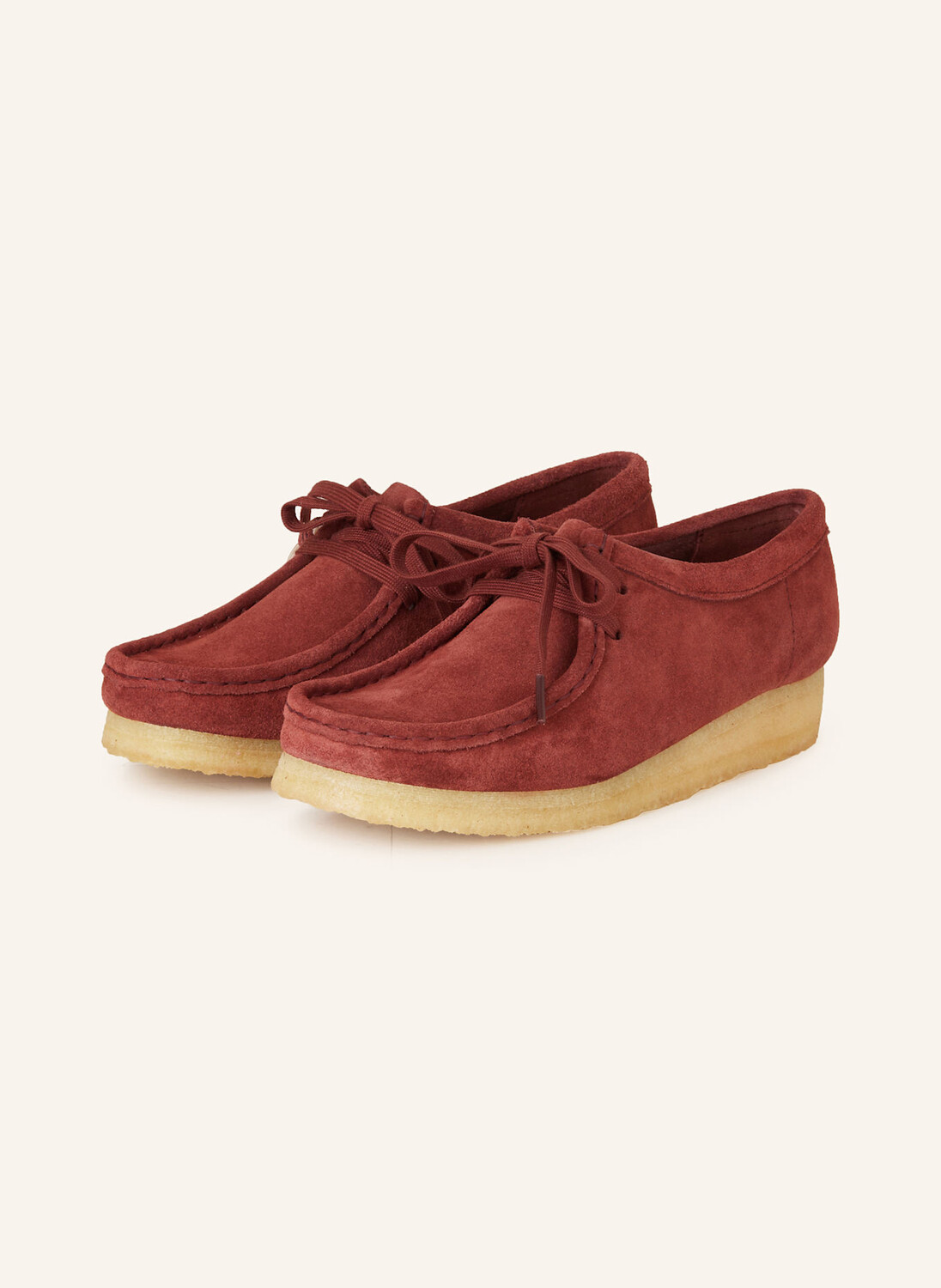 

Мокасины валлаби Clarks Originals, красный