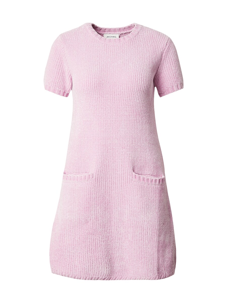 

Вязаное платье Monki, розовый