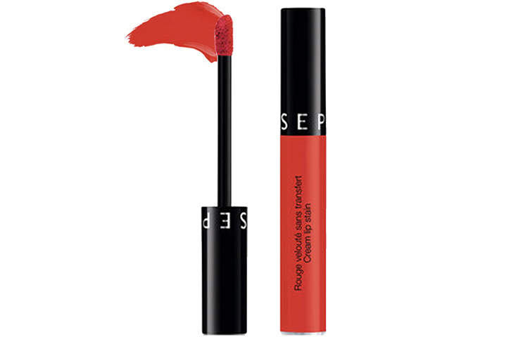 Sephora Кремовая помада-тинтирующее средство для губ матовый стойкий цвет, устойчивый к переносу 5мл — фото 4