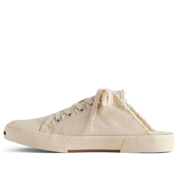 Тапочки paris mules 'white' Balenciaga, белый