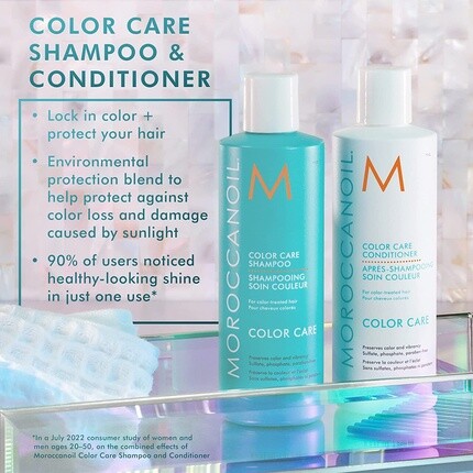 Шампунь и кондиционер для ухода за цветом, Moroccanoil — фото 2