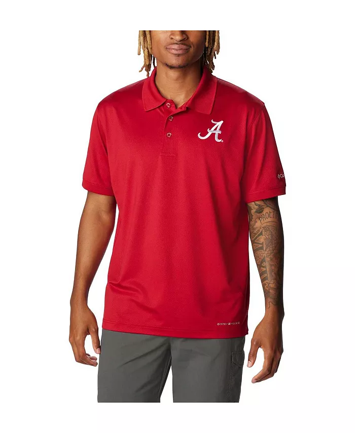

Мужская поло Crimson Alabama Crimson Tide PFG Tamiami Omni-Shield Columbia