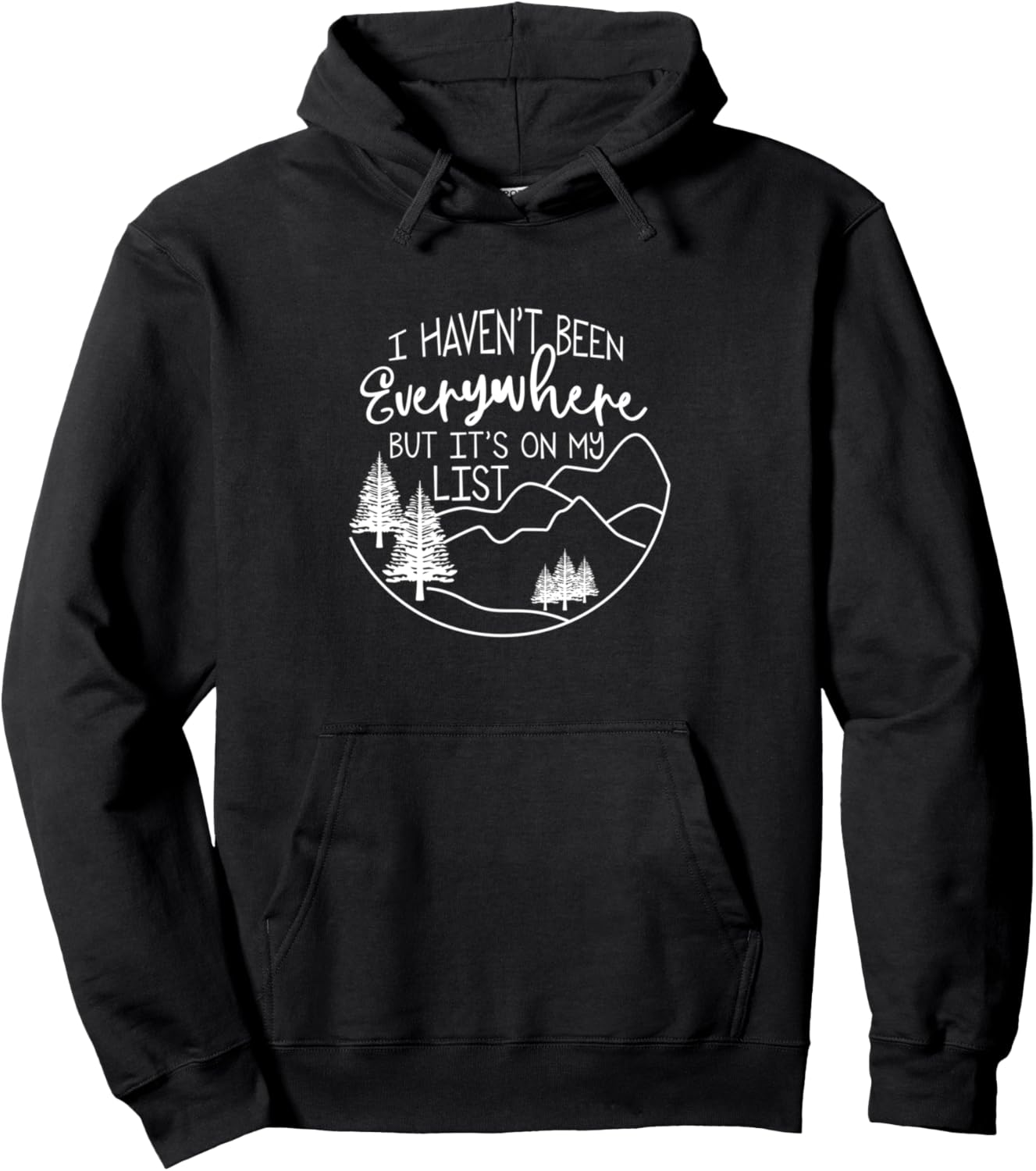 

Я еще не везде был, но это в моем списке. Худи для походов Hiking Gift Idea Hiker Outdoor Trekking Nature, черный