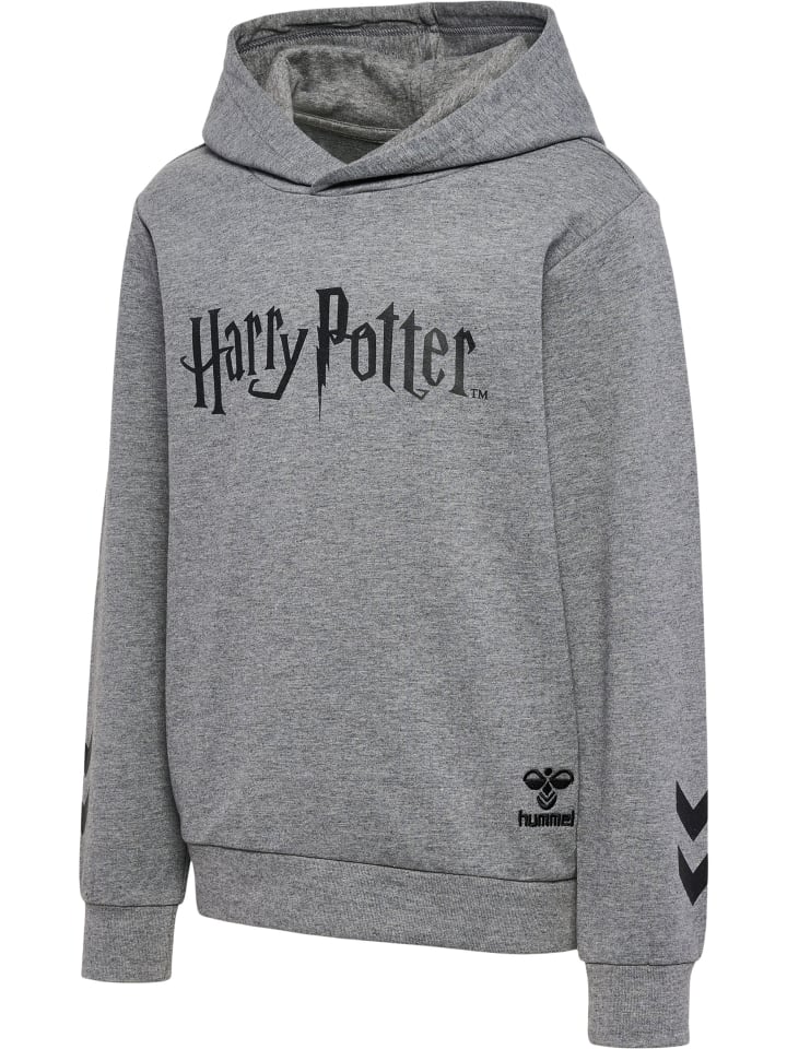 Пуловер с капюшоном Hummel Hoodie Hmlharry Jungen, цвет MEDIUM MELANGE — фото 4