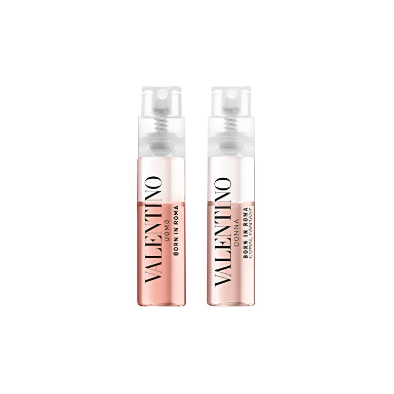 

Пробники духов унисекс Valentino, Two-Piece Set: темно-Night Mr. Perfume 1.2ml+Adventure Miss Perfume 1.2ml