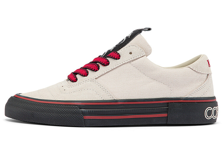 

Кроссовки Coppolella X Kappa Skateboard Shoes Unisex Low-Top Korean White/Rusty Red/Black