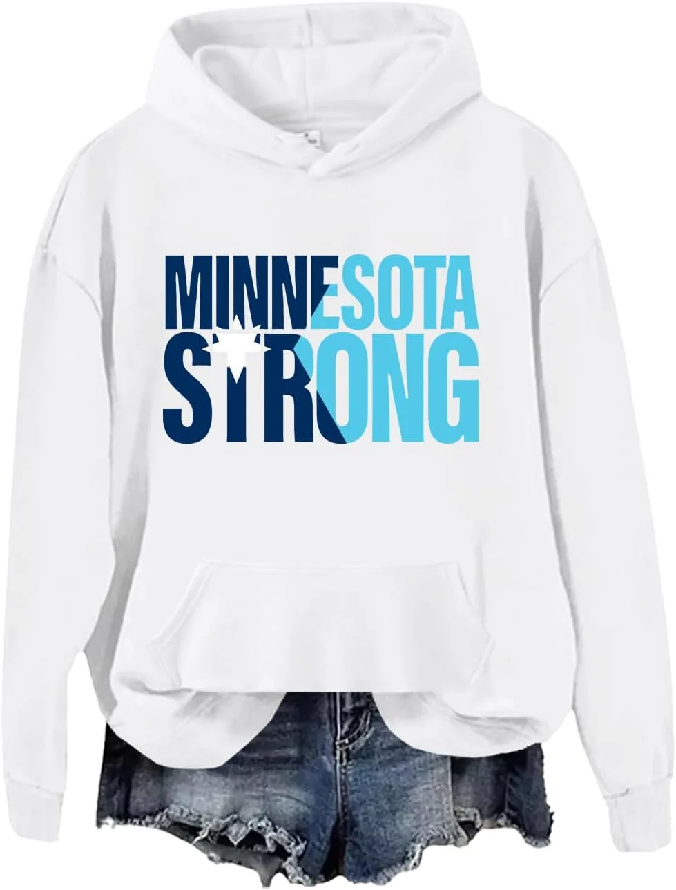 

Толстовка Minnesota Strong с принтом I Stand with Minnesota Phncal