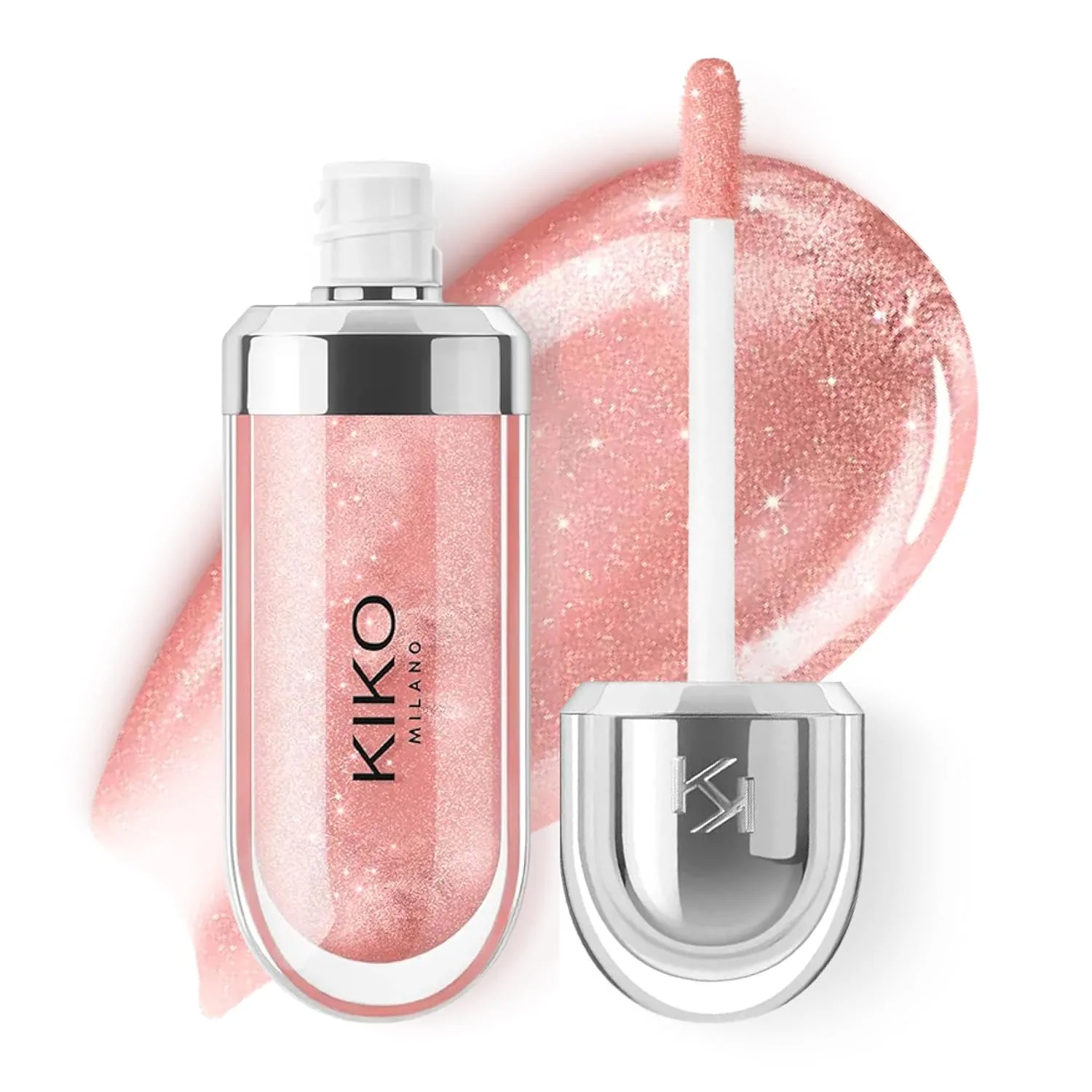 Блеск для губ KIKO Milano 3D Hydra - сияющий, увлажняющий, придающий объем, нелипкий, питательный., 31 Pearly Shell