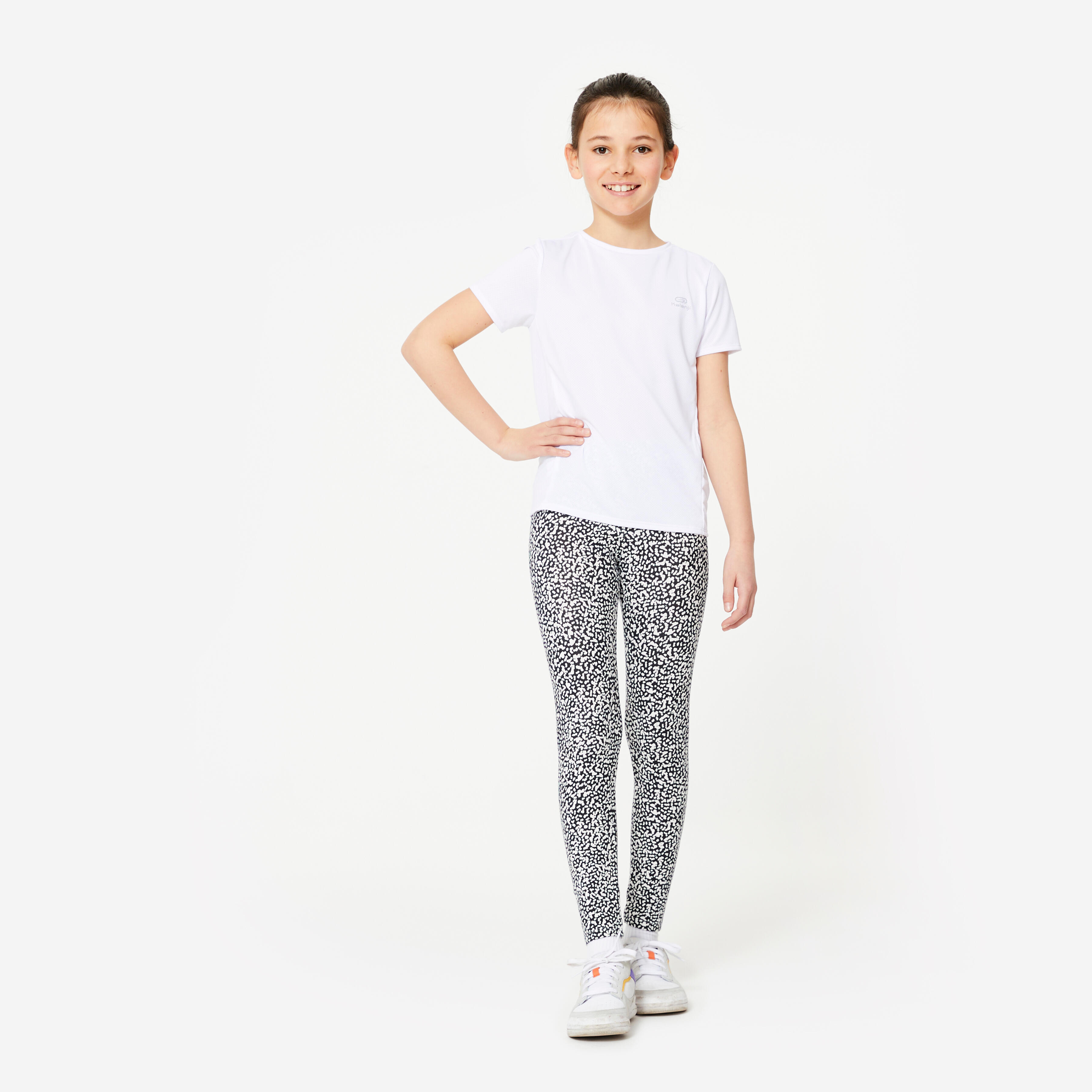 Детская футболка для спорта Decathlon унисекс — фото 4