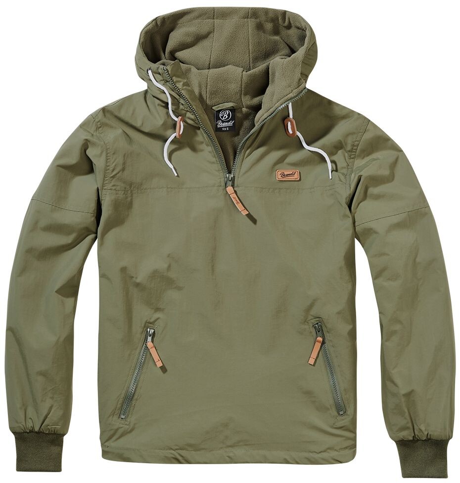 

Куртка Brandit Jacke Luke Windbreaker, зеленый