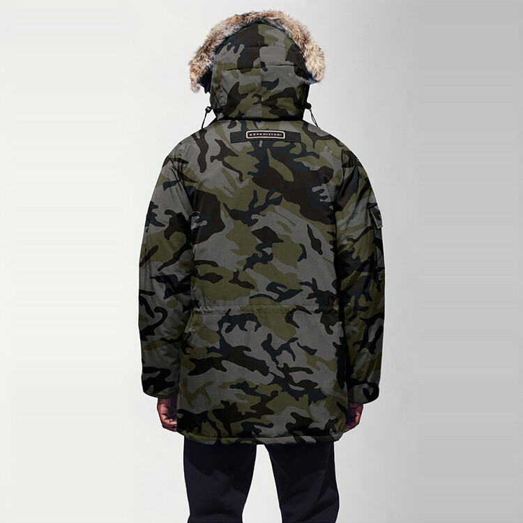 Мужская парка Expedition Series серого цвета, камуфляж Canada Goose, цвет Gray Camouflage — фото 3