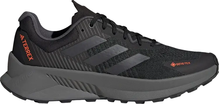 

Кроссовки Terrex Soulstride Flow GORE-TEX 'Black Grey', черный