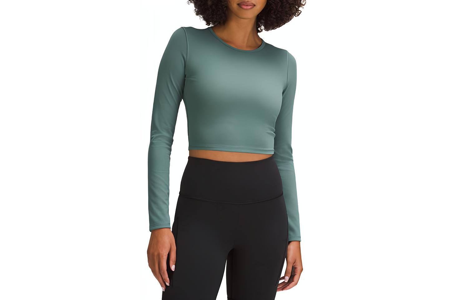 

Футболка Wunder Train Lululemon, Лесной зелёный