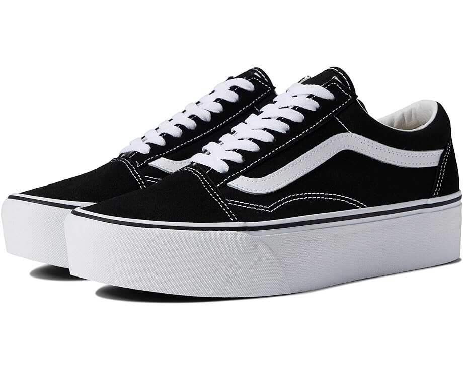 

Кроссовки Vans Old Skool Stackform, цвет Suede/Canvas Black/True White