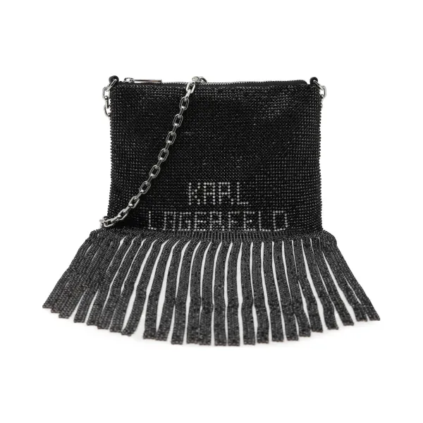 

Вечерняя сумочка к/вечерний водопад Karl Lagerfeld, черный