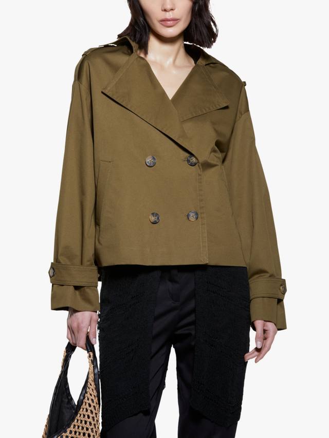 

Военная тренч куртка SISLEY, Green