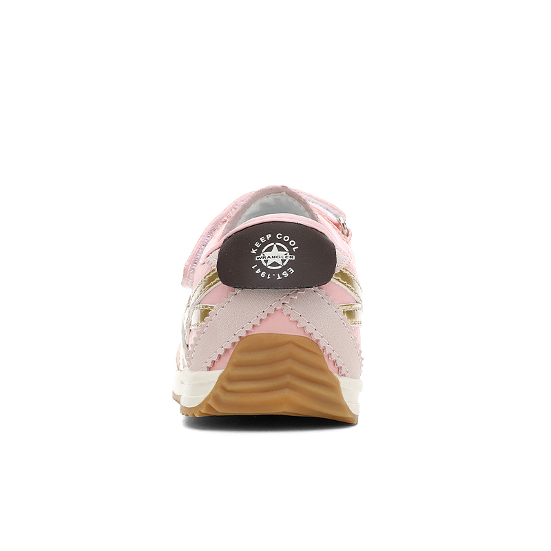Кроссовки для скейтбординга Running Collection Cushioning Breathable low top детские Jeep, золото powder — фото 3