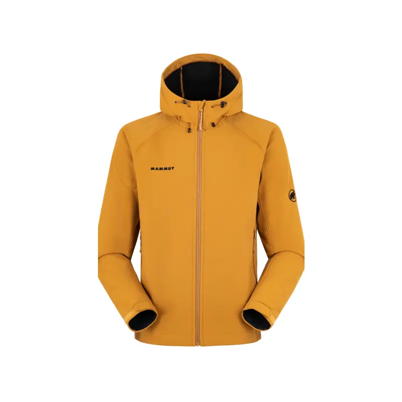 

MAMMUT Куртка Clion Soft Shell унисекс, Cheetah Yellow (Black Logo)