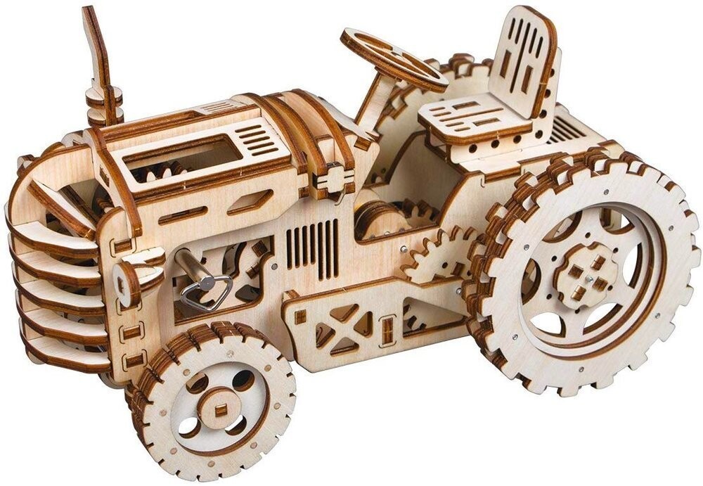 

ROBOTIME Деревянный 3D-пазл - Трактор