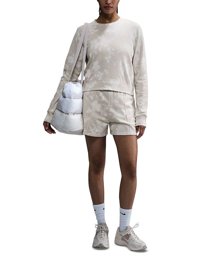 

Шорты с цветочным принтом, 4" Nike, коричневый/бежевый