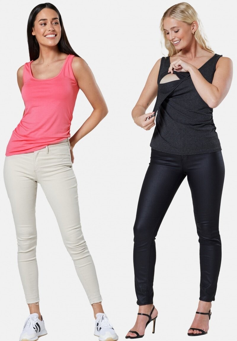 

Топ 2 PACK MATERNITY AND NURSING Chelsea Clark, темно-серый