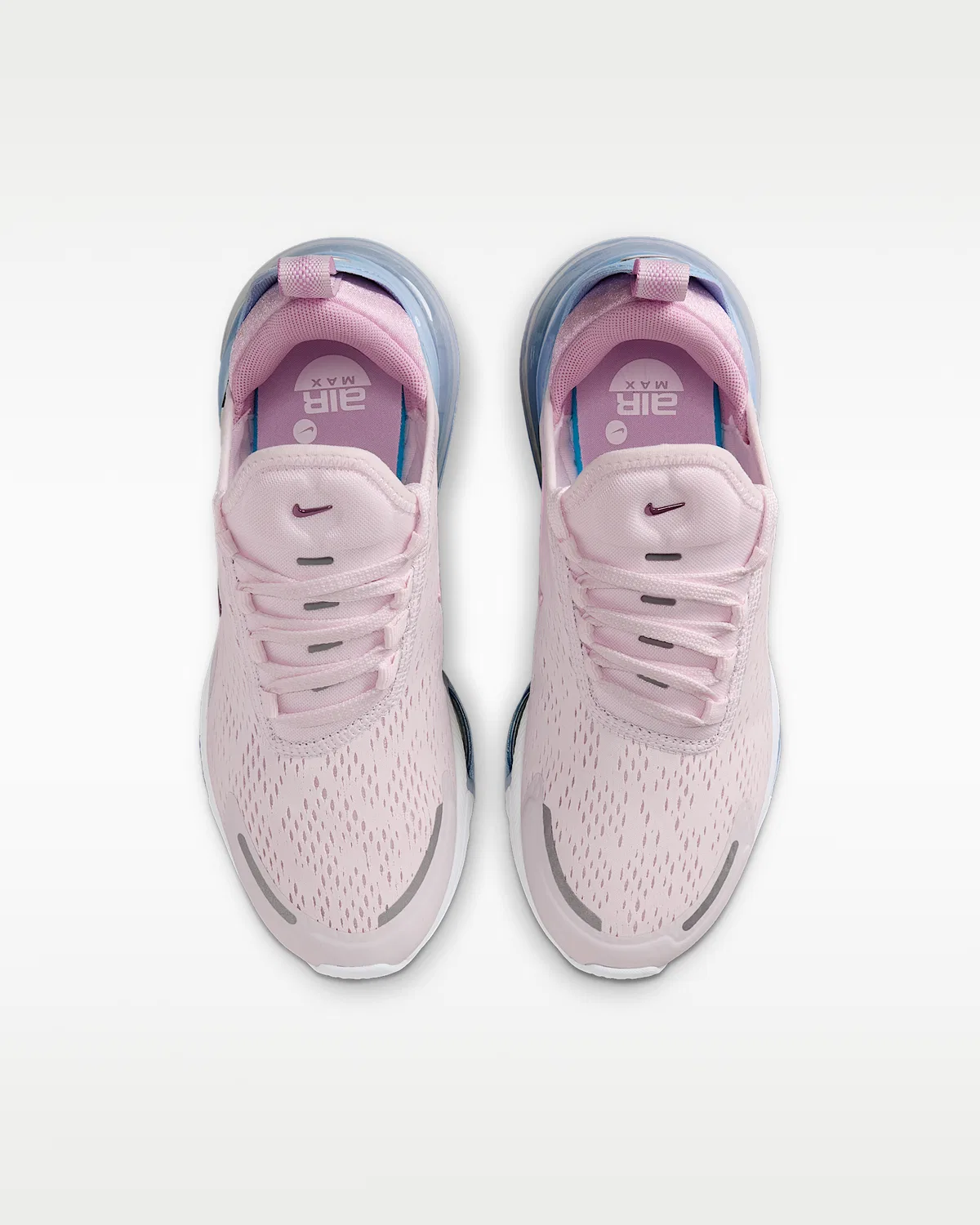 Кроссовки Nike Air Max 270 Premium для детей, Pearl Pink/White/Aluminum/Light Arctic Pink — фото 4