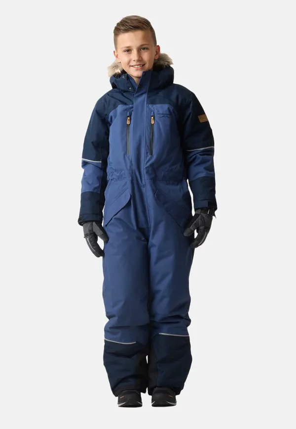 Зимний комбинезон hafjell детский зимний комбинезон Swedemount, Navy Steel Blue