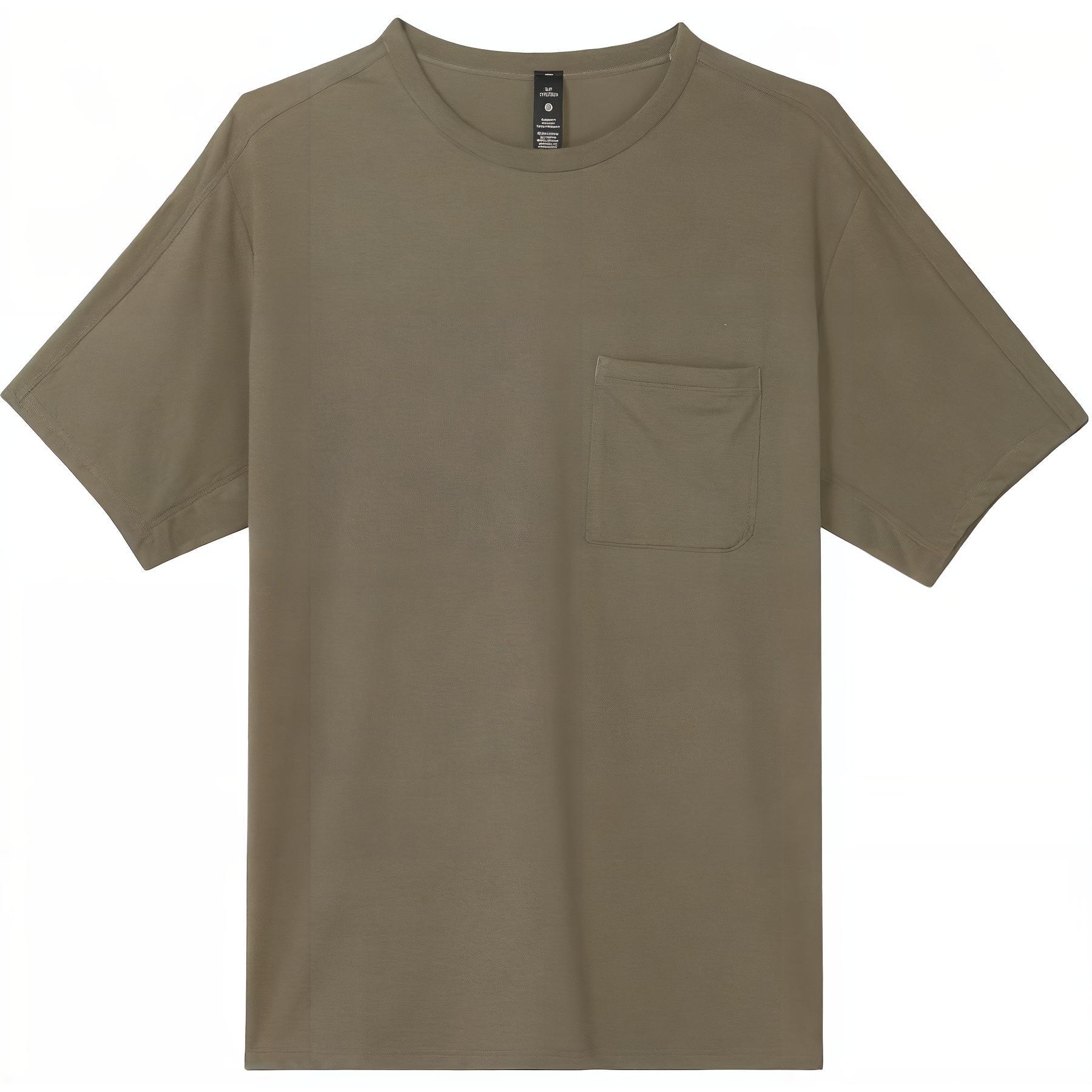 

Фундаментальная футболка мужская Fundamental Lululemon, коричневый