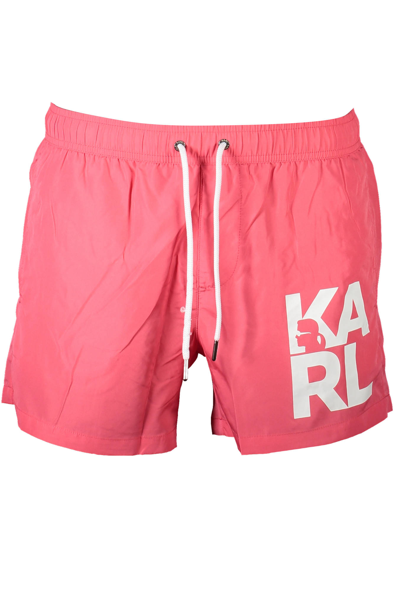 

Мужские шорты Karl Lagerfeld Beachwear пляжные короткие с логотипом, розовый