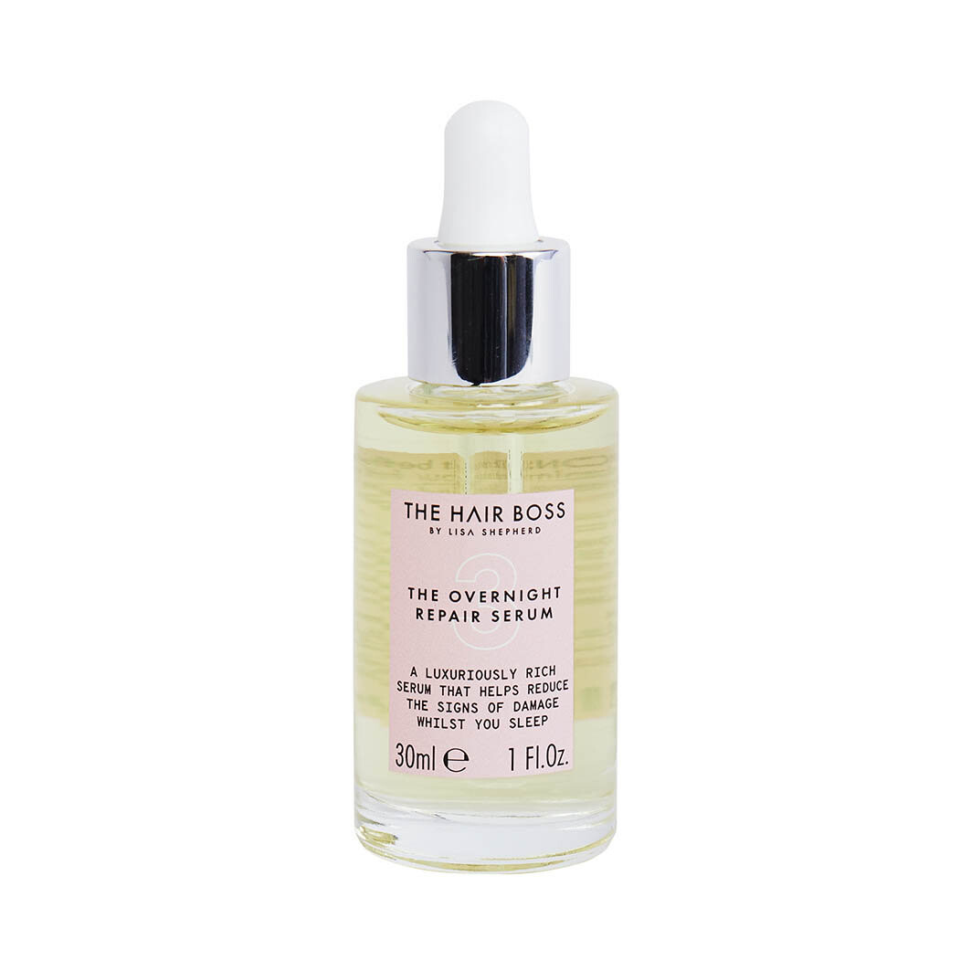 

The Hair Boss, The Overnight Repair Serum восстанавливающая и укрепляющая сыворотка для волос на ночь, 30 мл