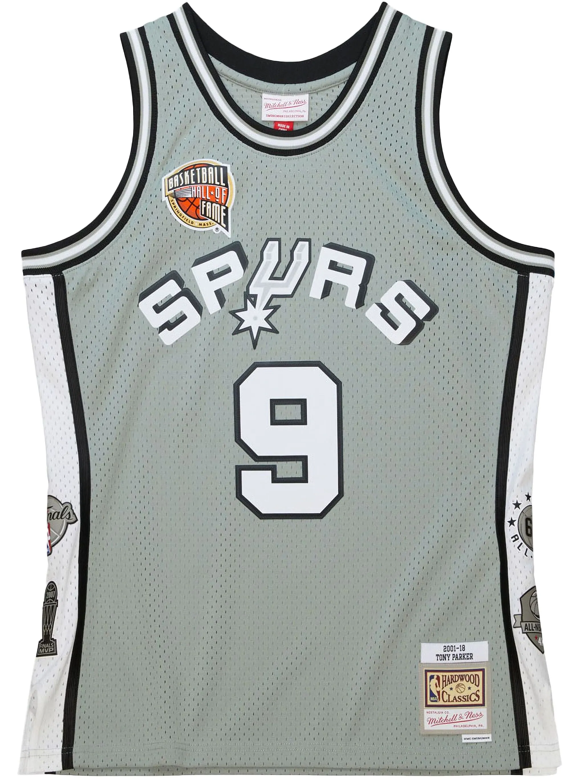 

Топ NBA Swingman Spurs Tony Parker Mitchell & Ness, серый