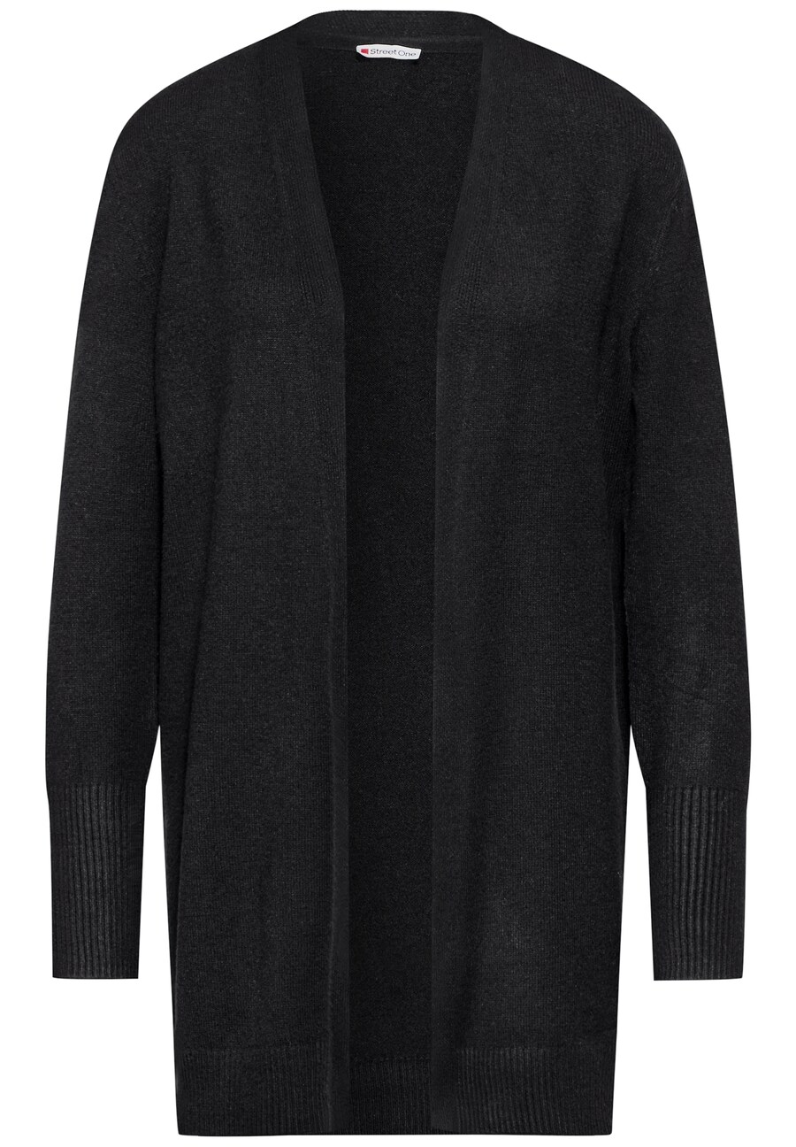 

Вязаный кардиган STREET ONE Knit Cardigan, черный