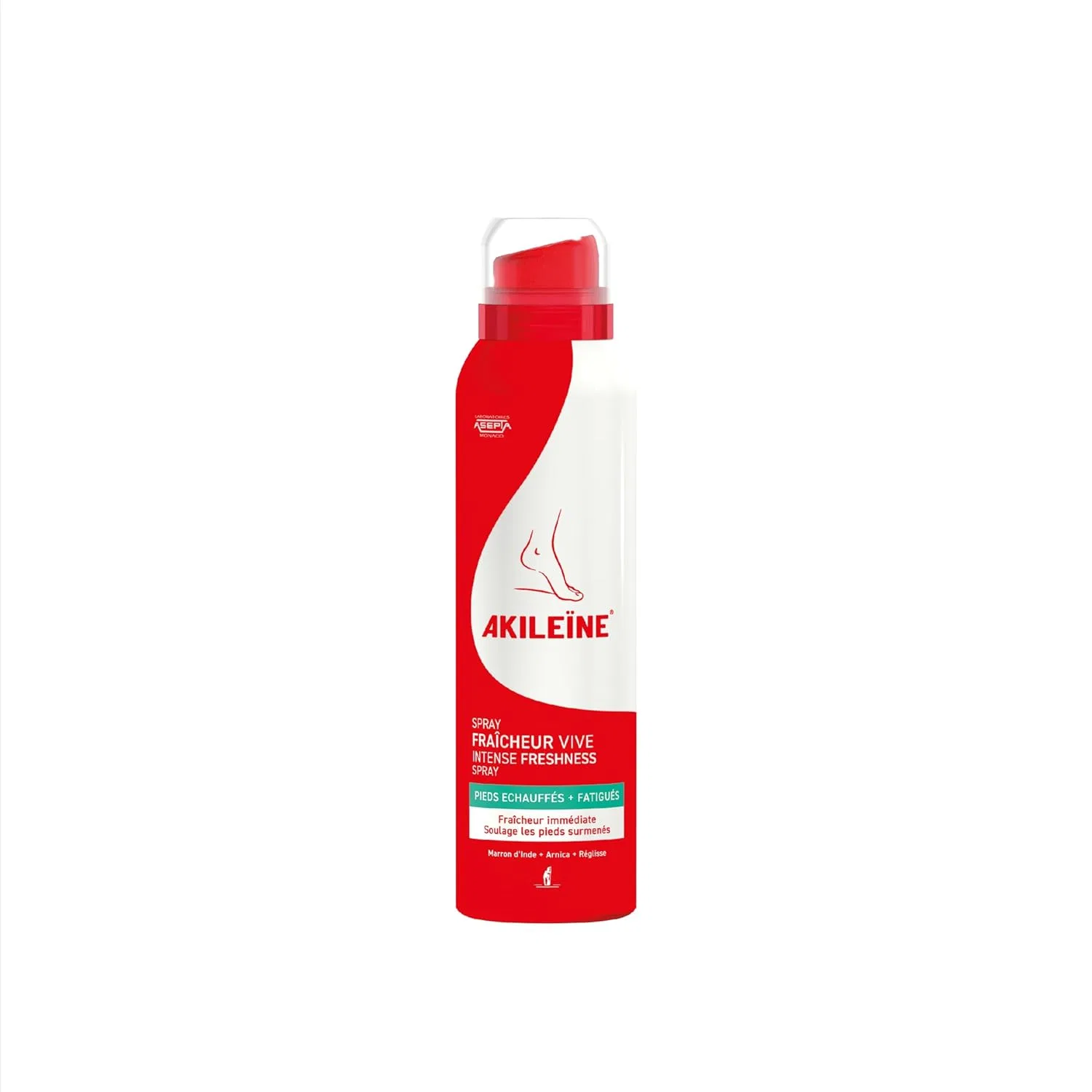 Освежающий спрей для ног Akileïne Intense Freshness 150 мл Akileine