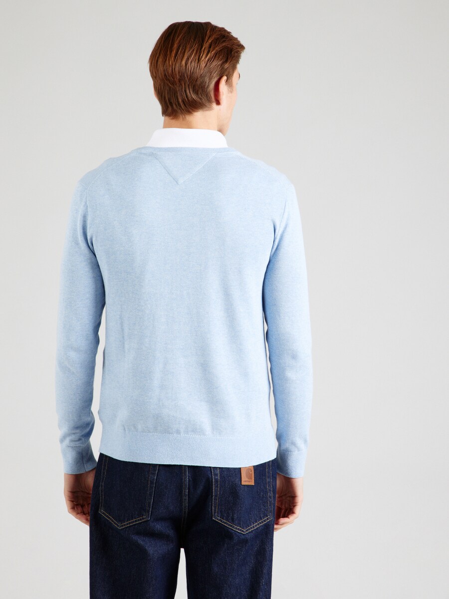 Свитер TOMMY HILFIGER Sweater Essential, небесно-синий — фото 4