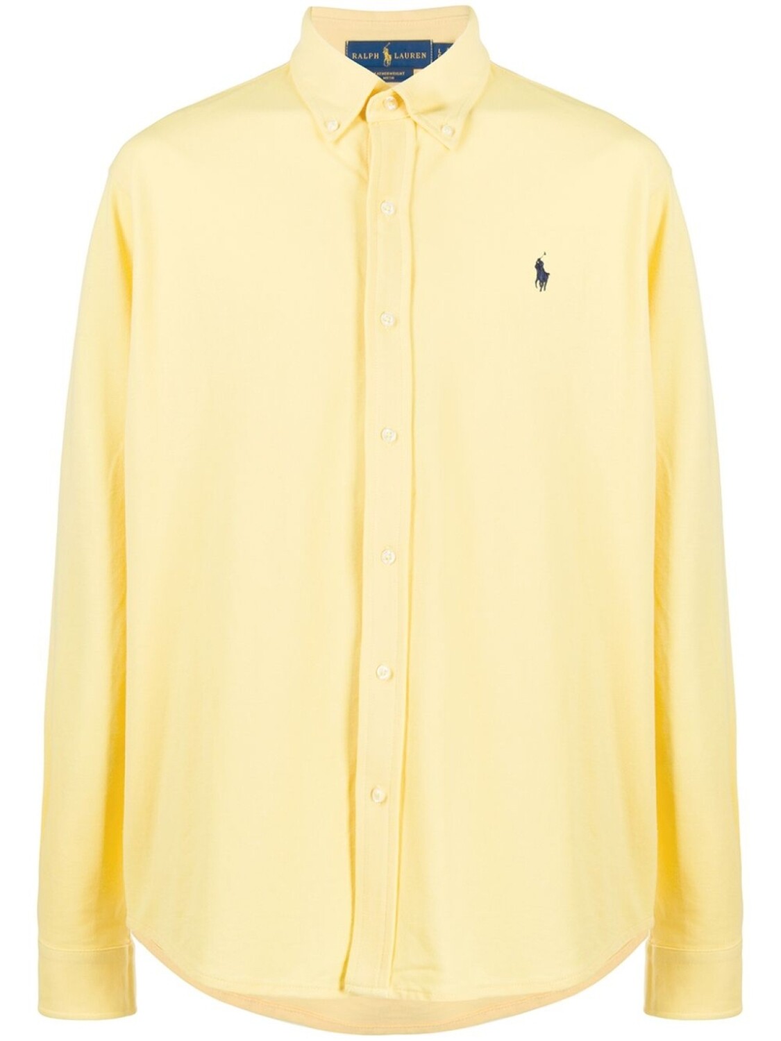 

Рубашка с вышитым логотипом Polo Ralph Lauren, желтый