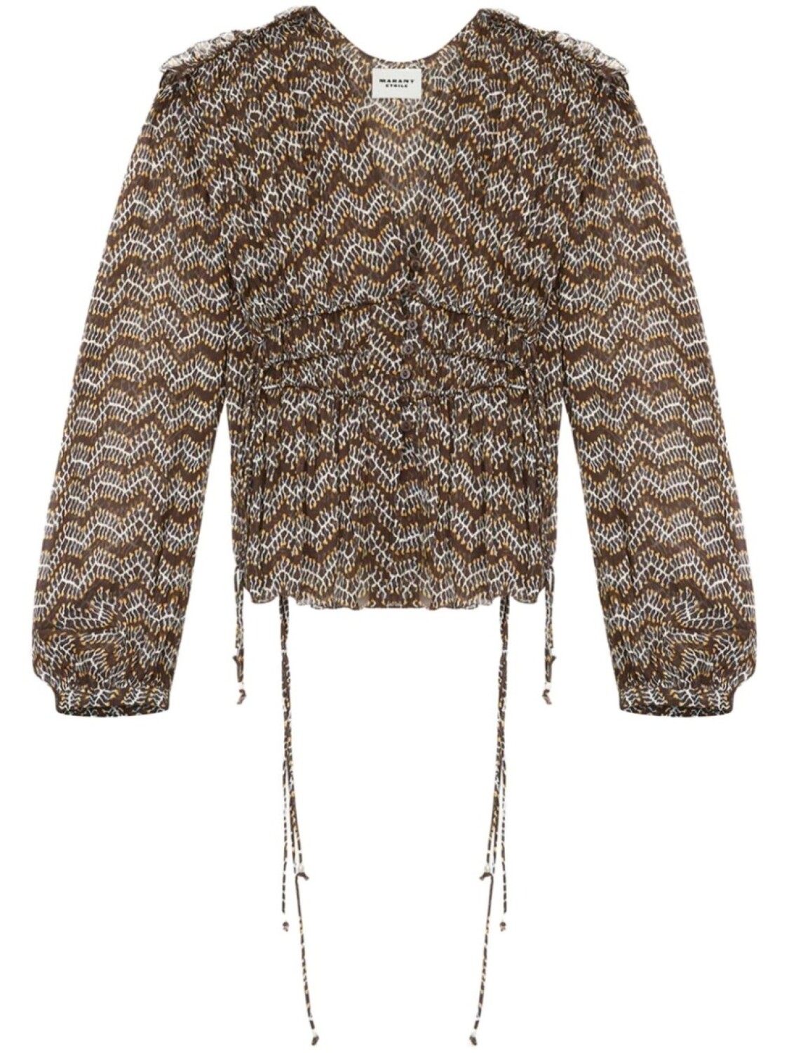 

Топ Axeline MARANT ÉTOILE, черный
