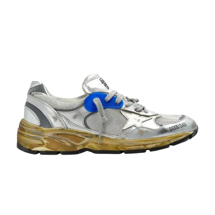 Кроссовки Golden Goose Dad Star, серебристый